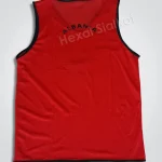 Custom printed training vests with club logo - Private label manufacturing